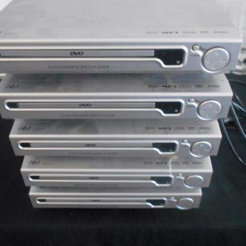 5 X AIM DVD PLAYERS ( INSURANCE SALVAGE )